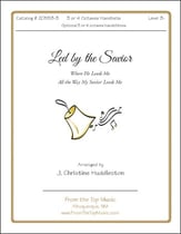 Led by the Savior Handbell sheet music cover